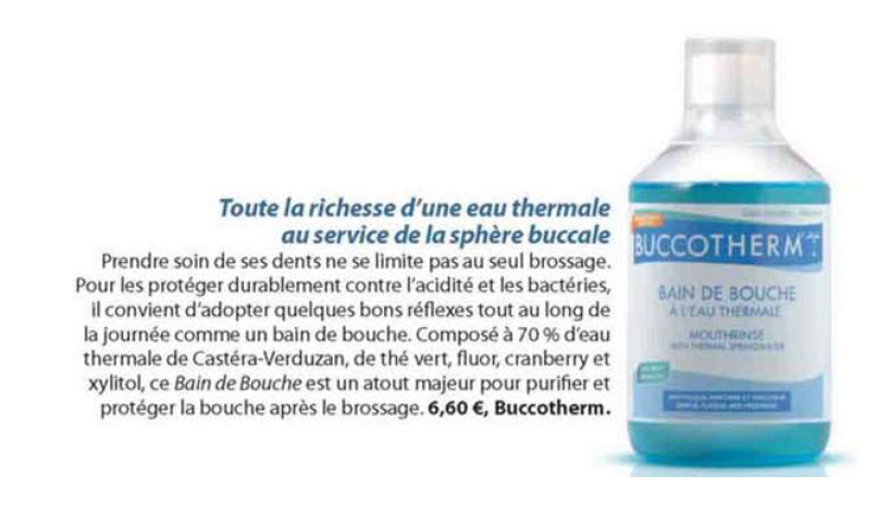 bain de bouche buccotherm