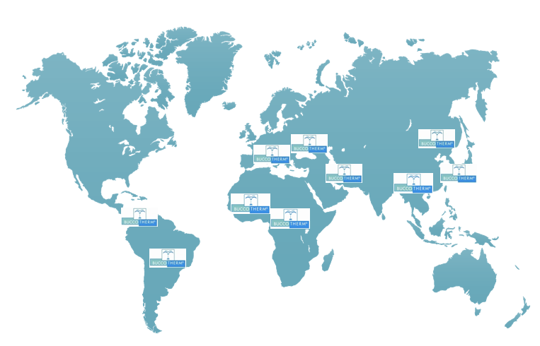 carte du monde buccotherm