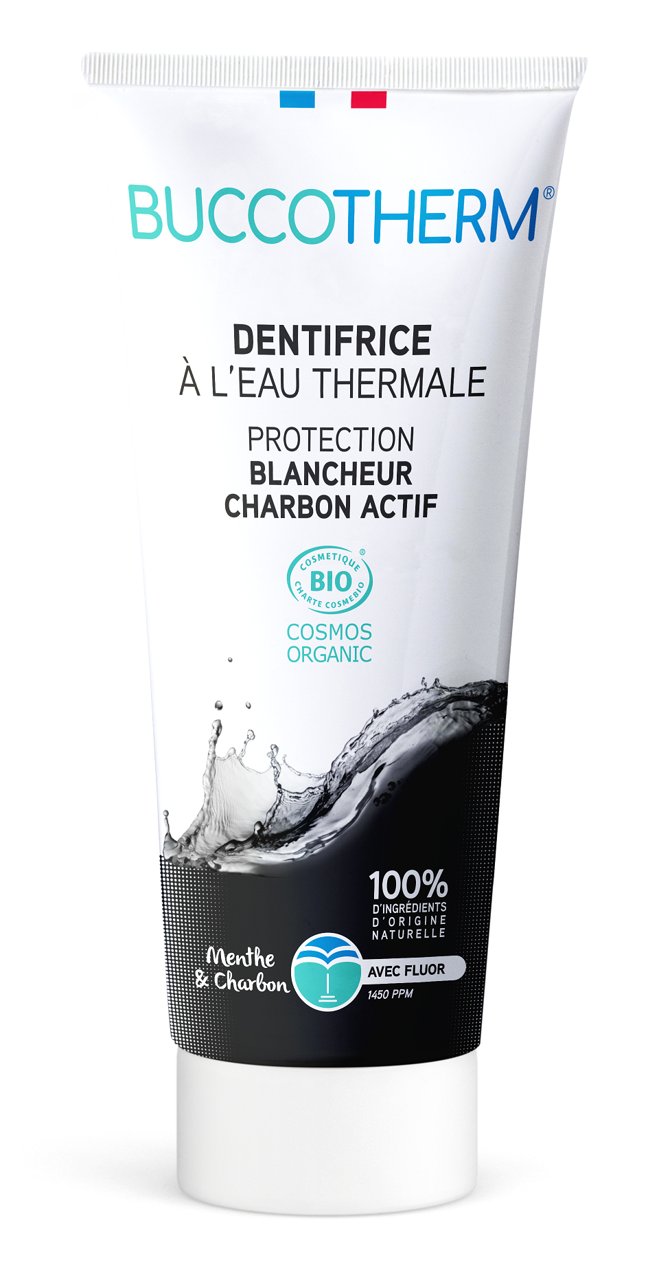 Dentifrice Protection Blancheur au Charbon Actif BIO - BuccoTherm